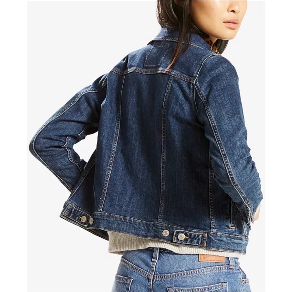 🆕 Levi's Original Denim Trucker Jacket - Picture 11 of 11